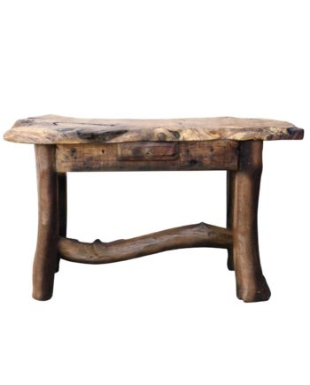 Luxury Rustic Furniture Unique One Of A Kind Barron Mesquite Sofa Table