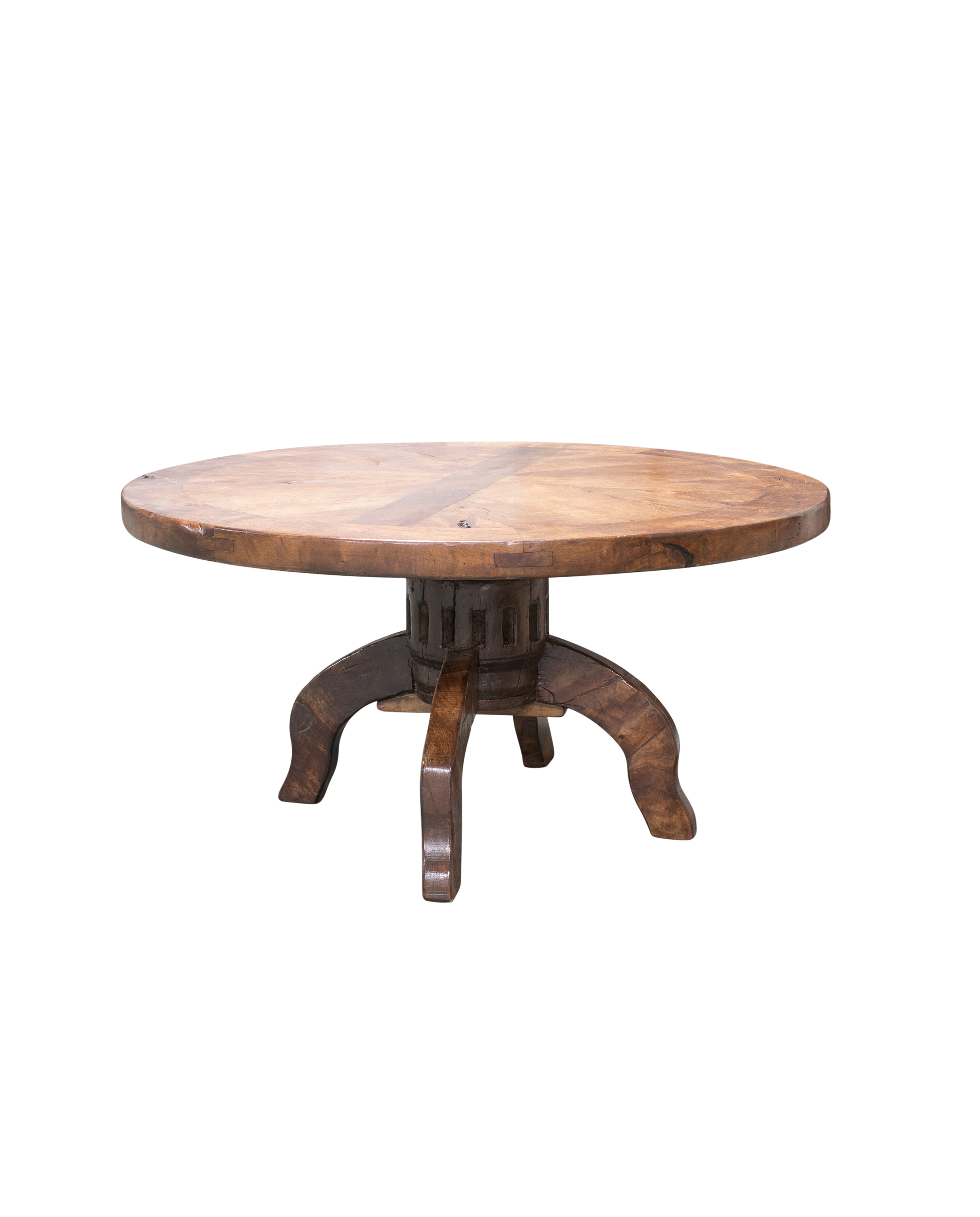 rustic dining table